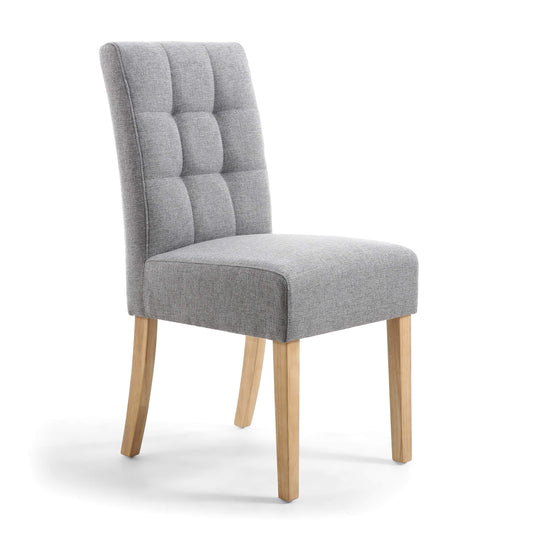 Moseley Linen Silver Dining Chair