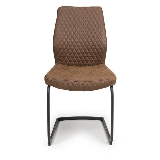 Charlie Cantilever Chair Brown