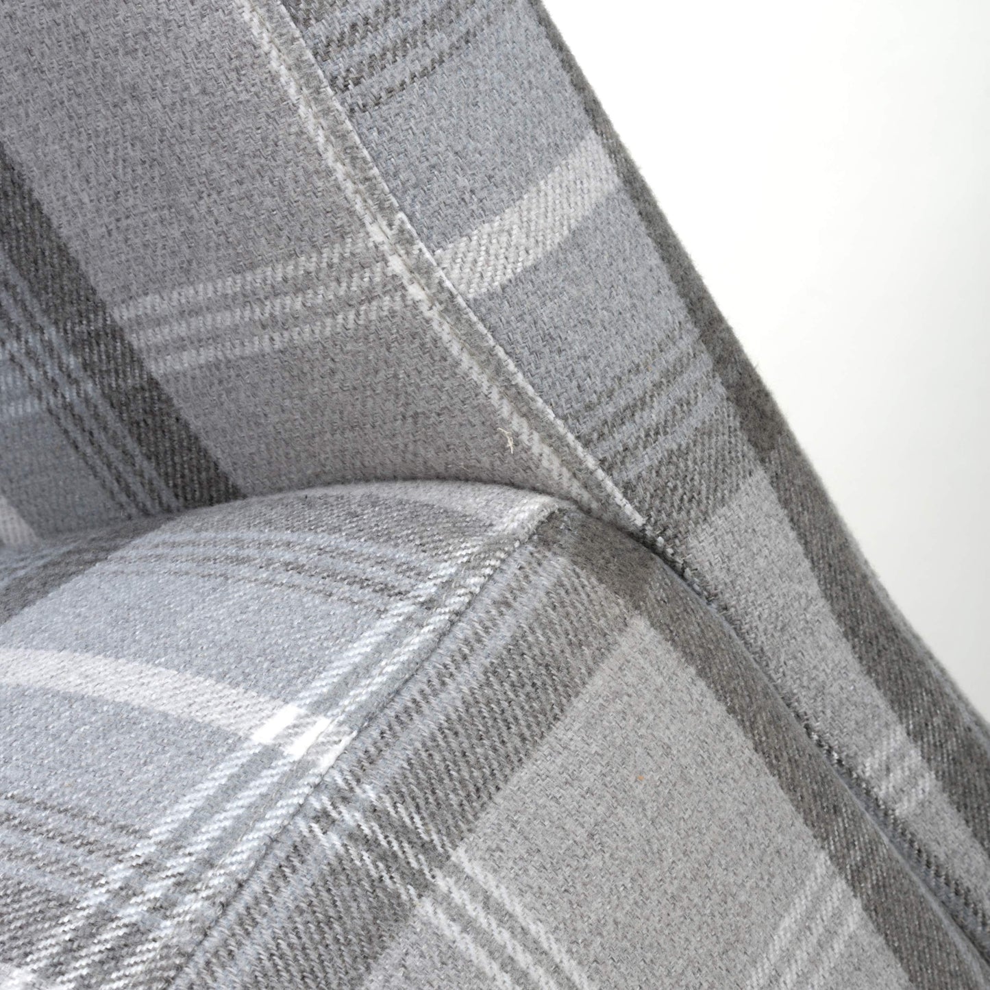 Jakarta Scroll Back Grey Check