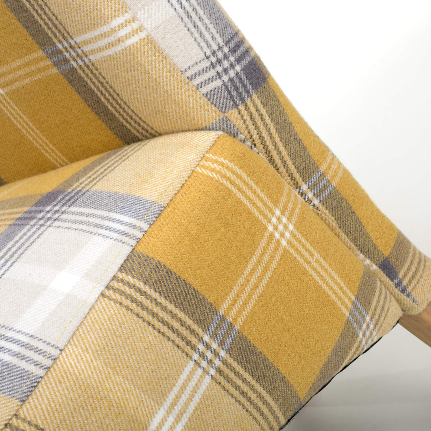 Jakarta Scroll Back Yellow Check