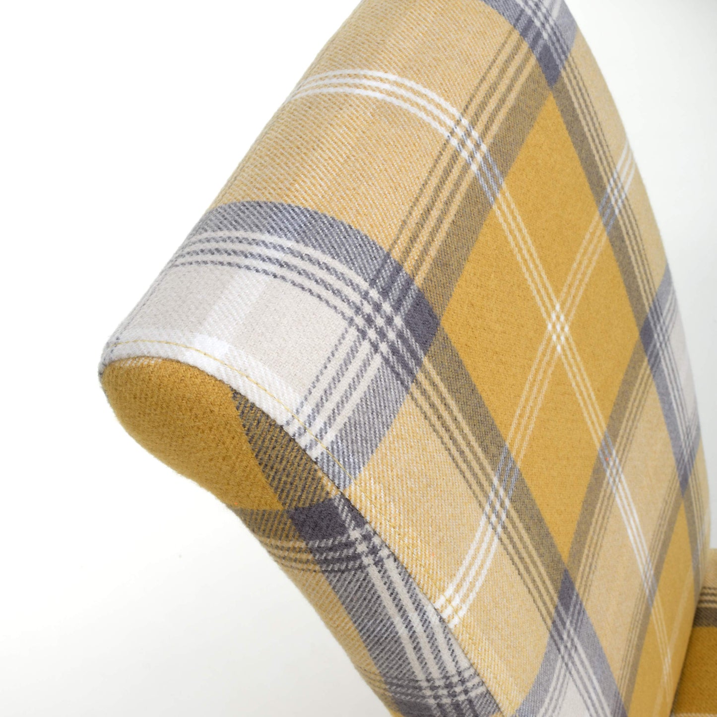 Jakarta Scroll Back Yellow Check