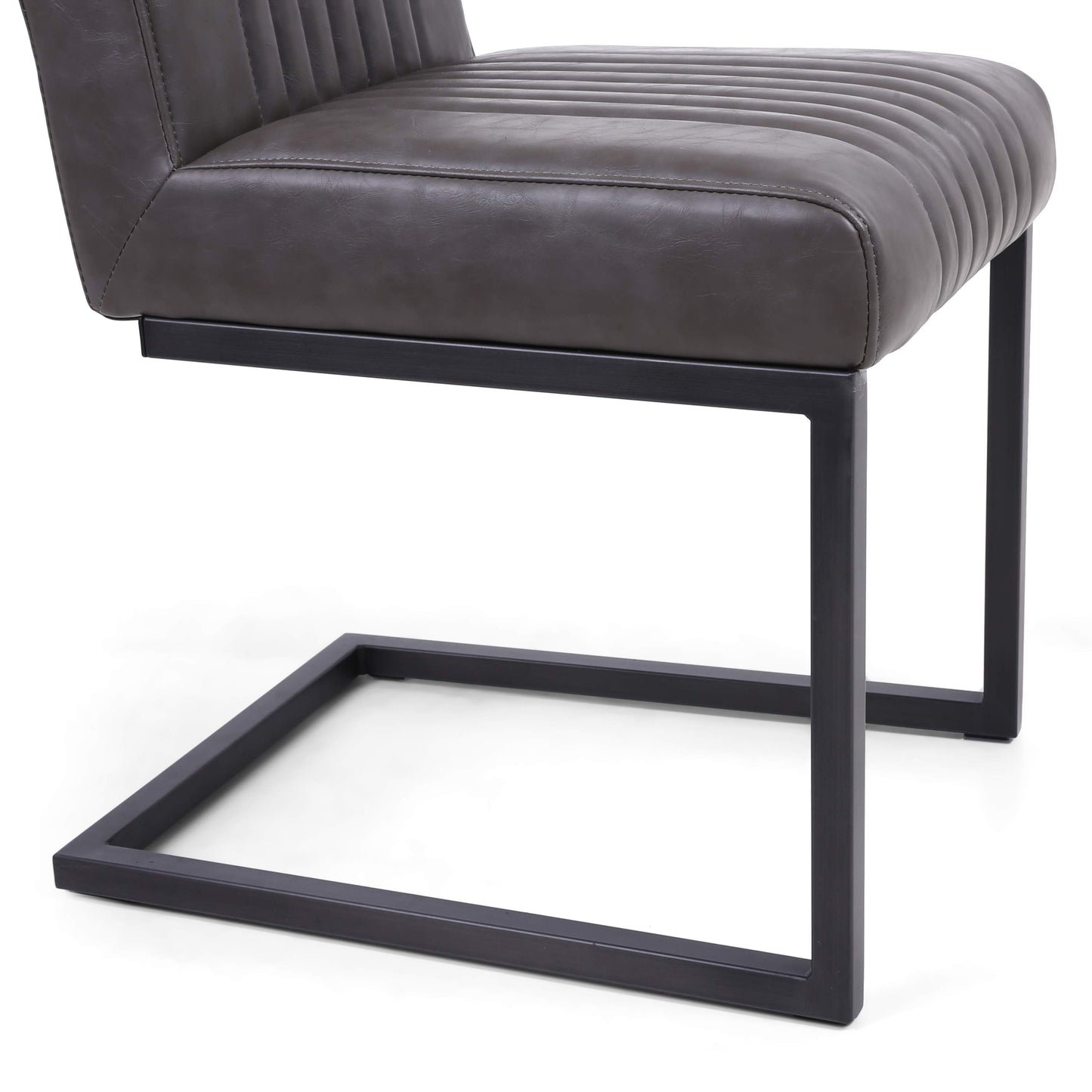 Bowman Leather Effect Grey