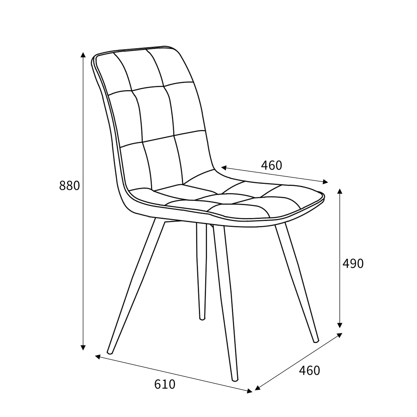 Texas Suede Effect Light Grey