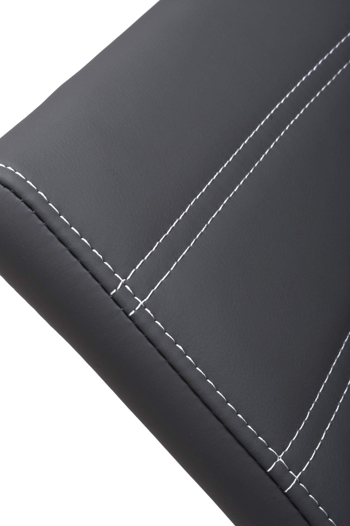 Callisto Grey Leather Effect