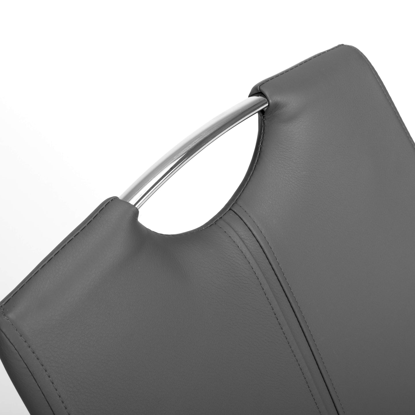 Toledo Grey Leather Effect