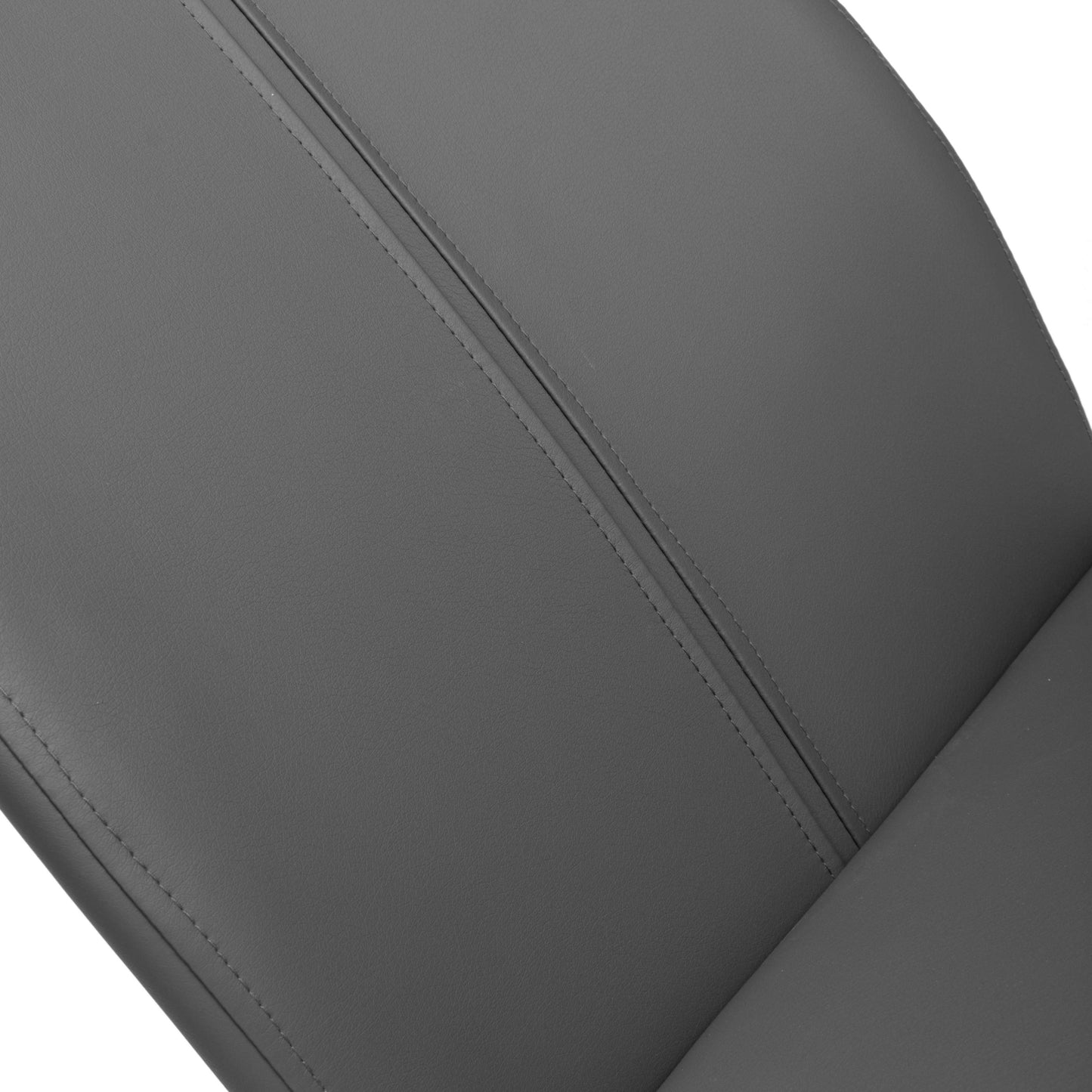 Toledo Grey Leather Effect