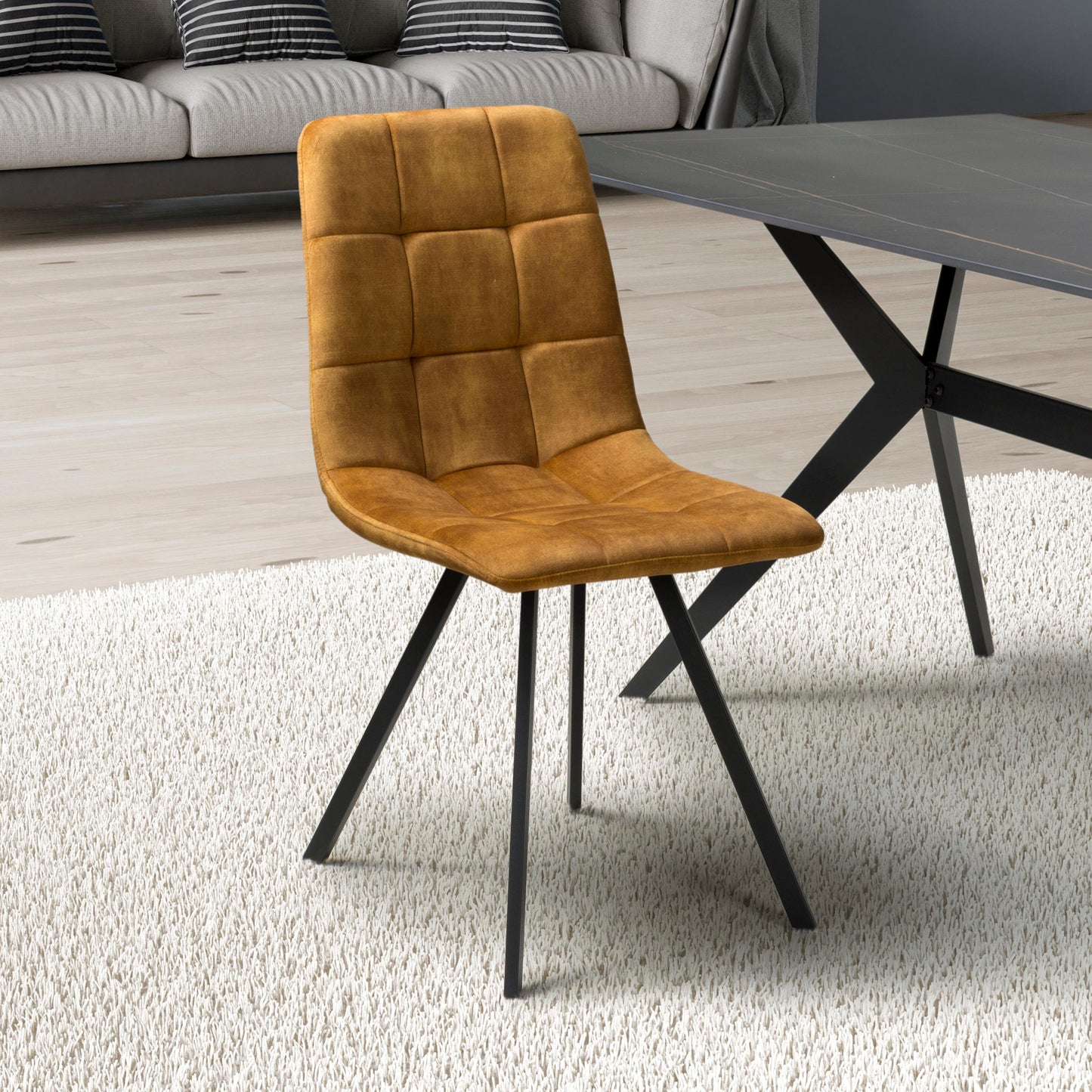 Cadiz Brushed Velvet Effect Bronze