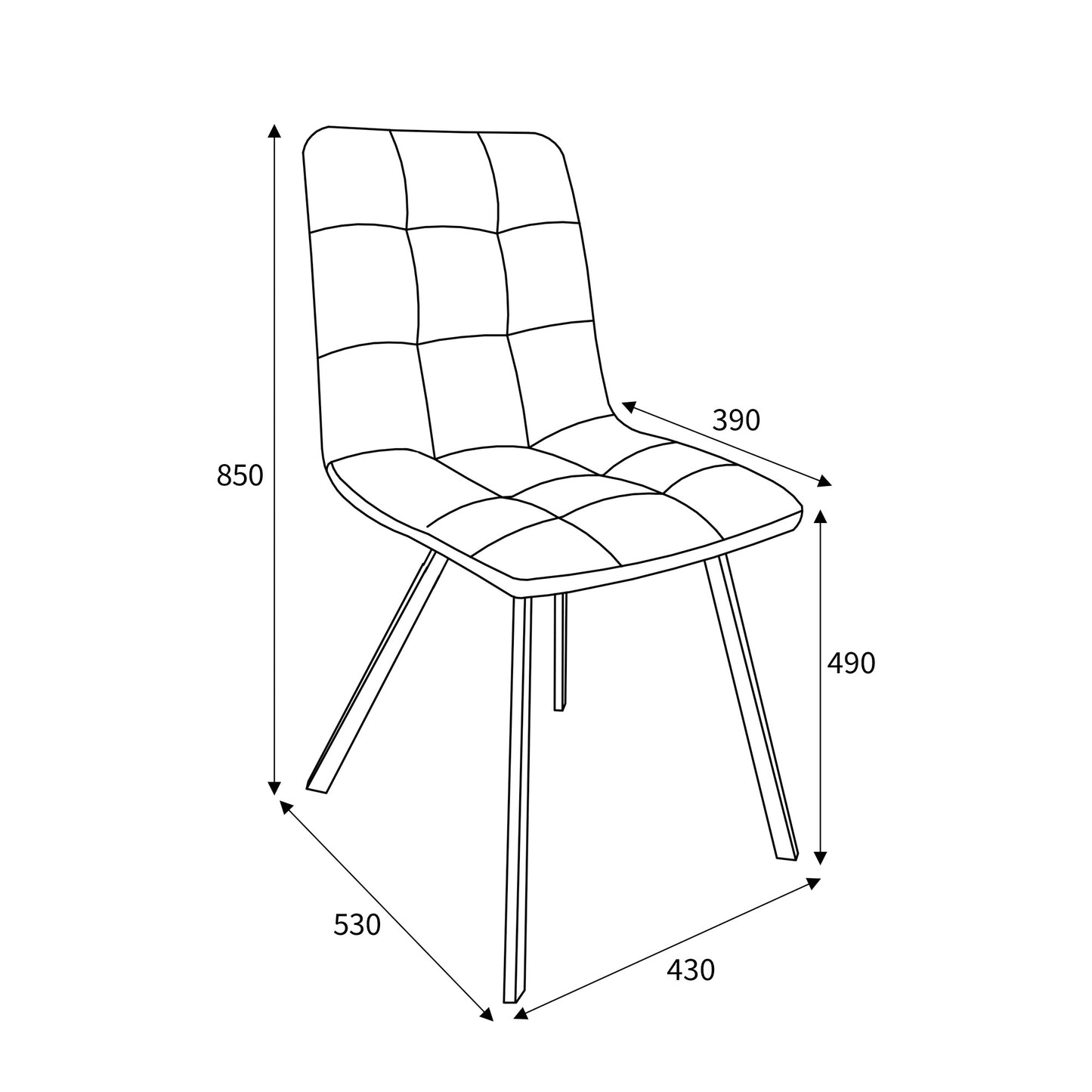 Cadiz Brushed Velvet Effect Bronze