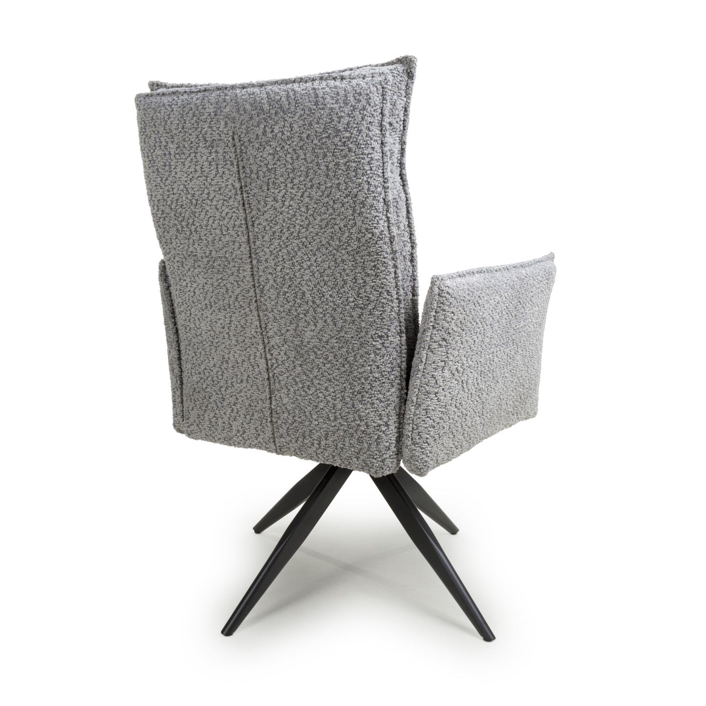 Brunswick Textured Chenille Grey Swivel