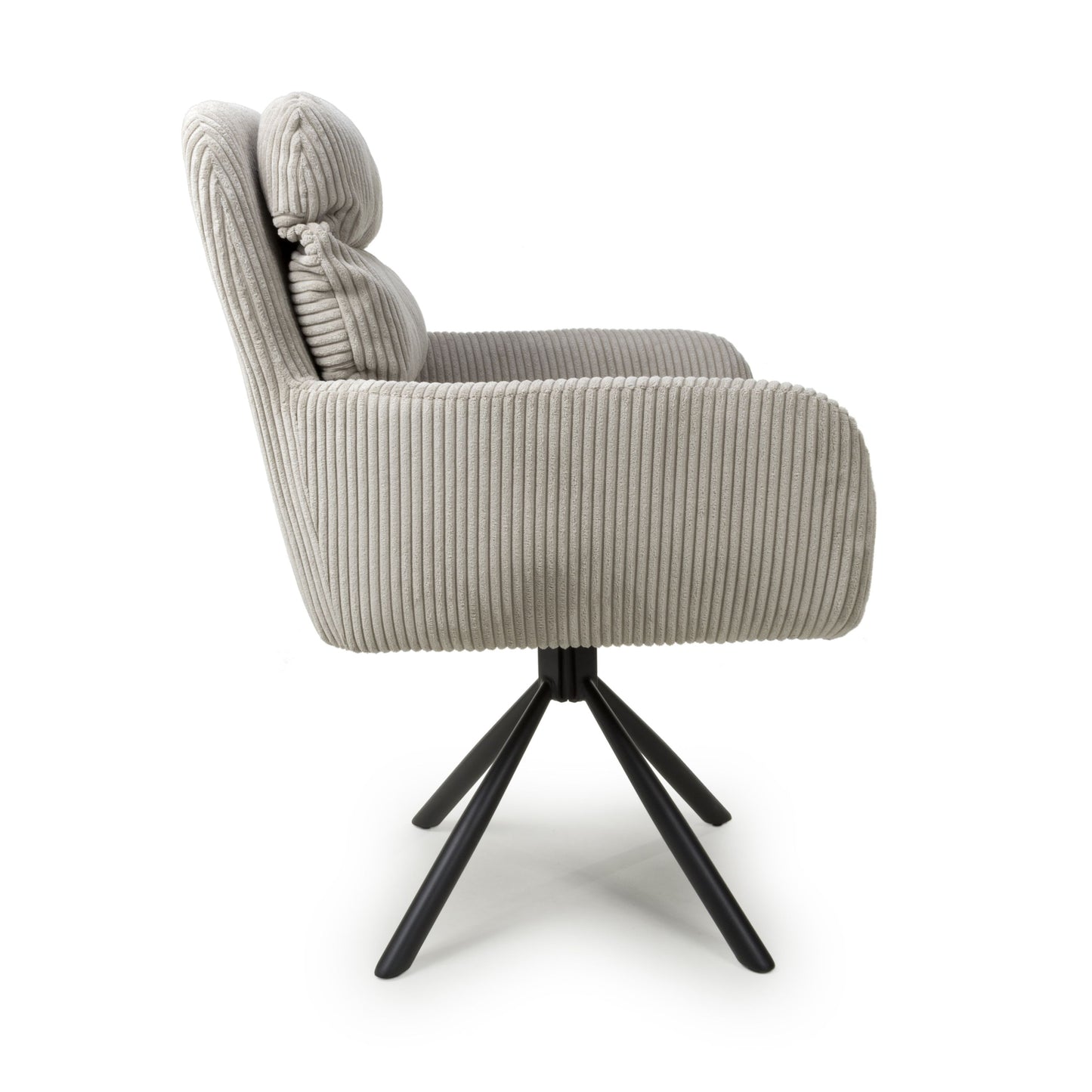 Cassidy Corduroy Mink Swivel