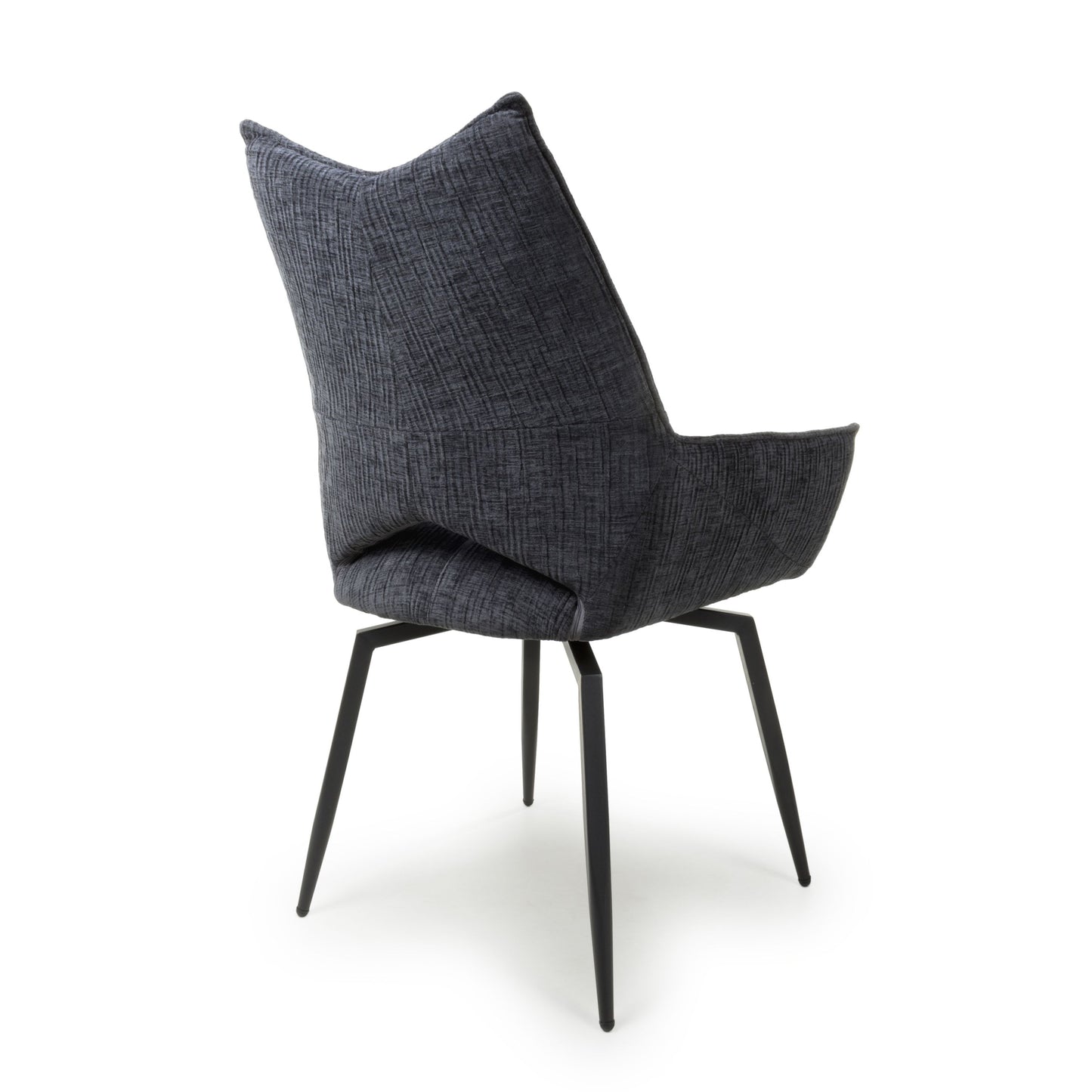 Dakar Textured Charcoal Swivel