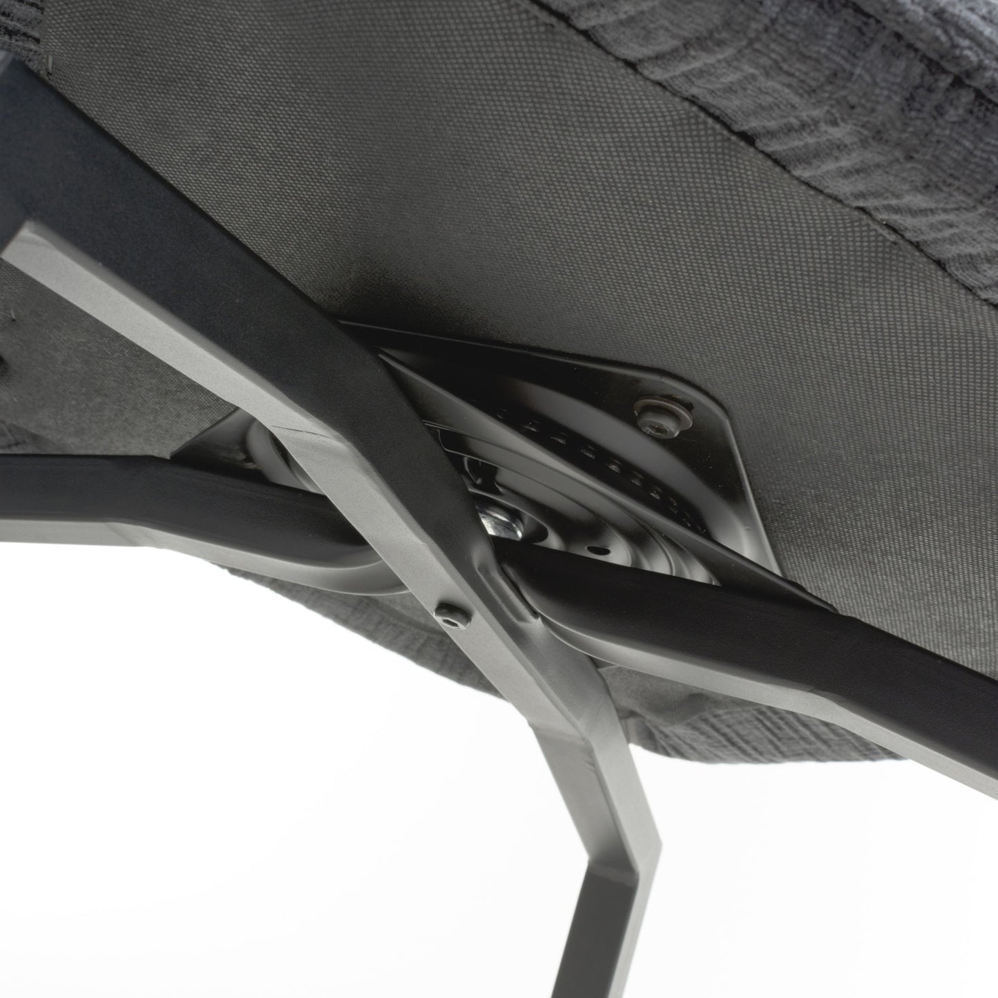 Dakar Textured Charcoal Swivel