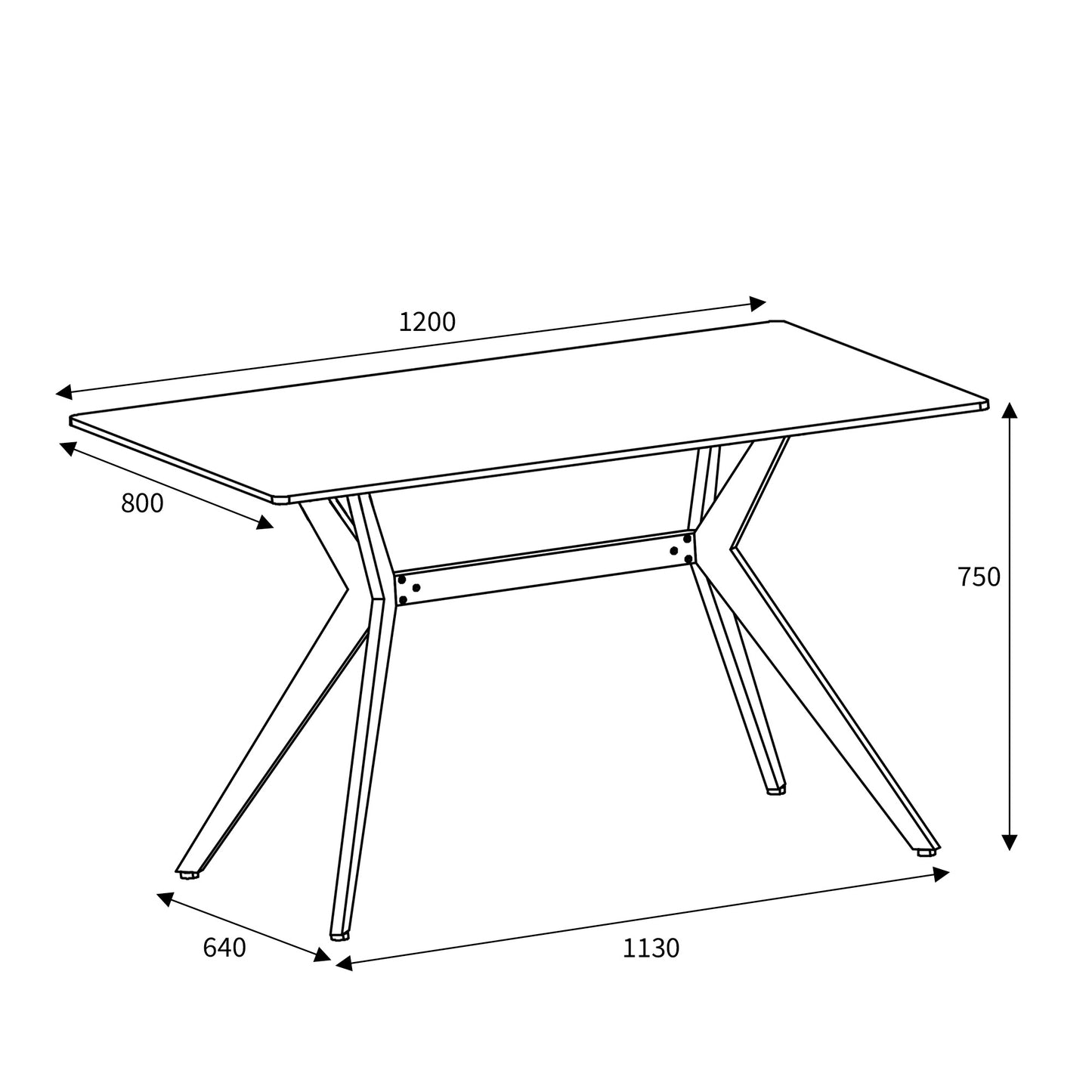 Timor 1.2 Metre White Ceramic