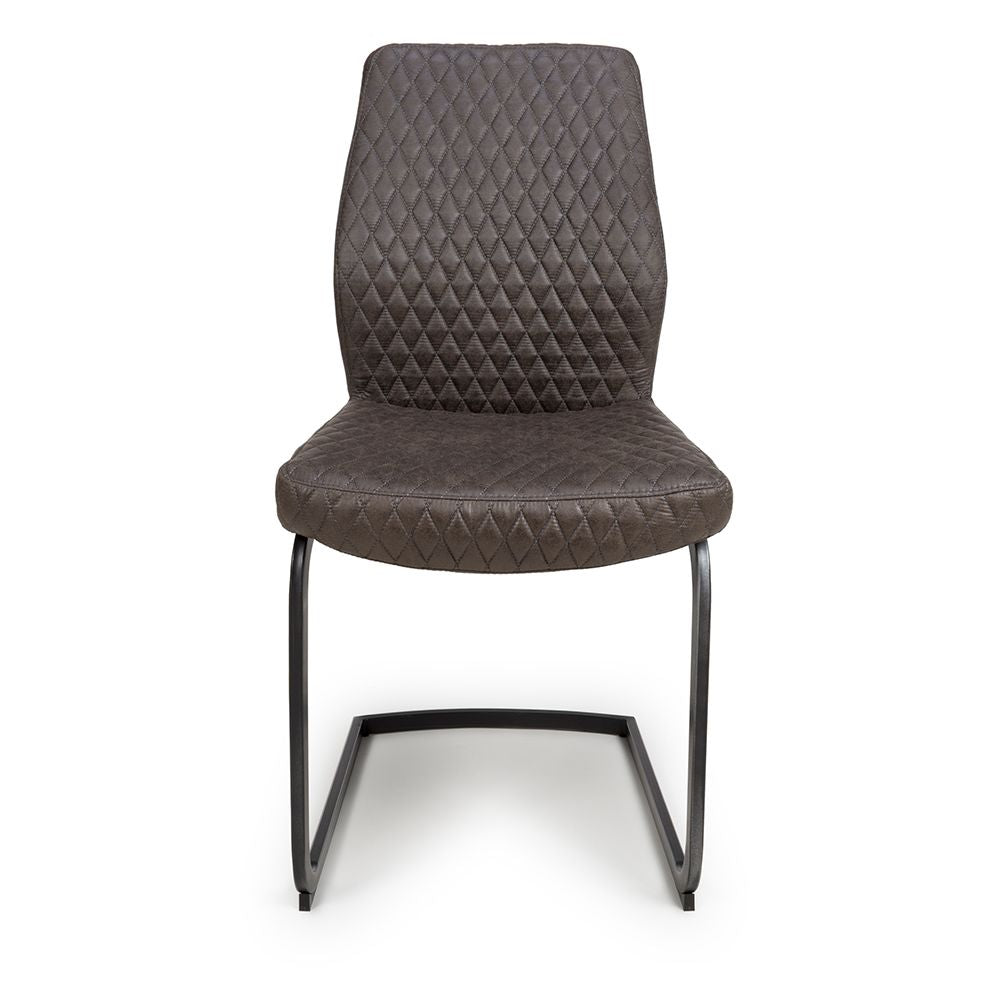 Charlie Cantilever Chair Grey