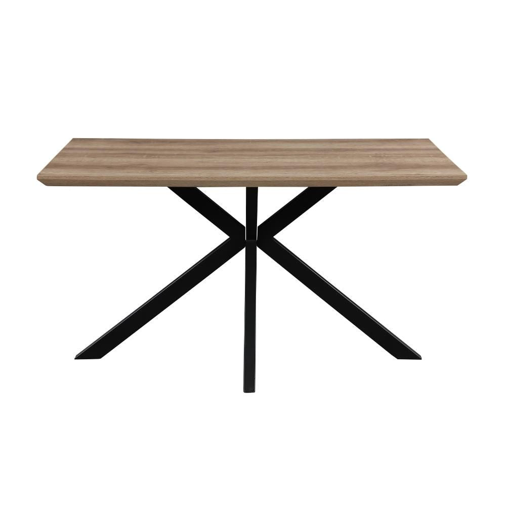 Manhattan 140cm Rectangular Rustic Oak